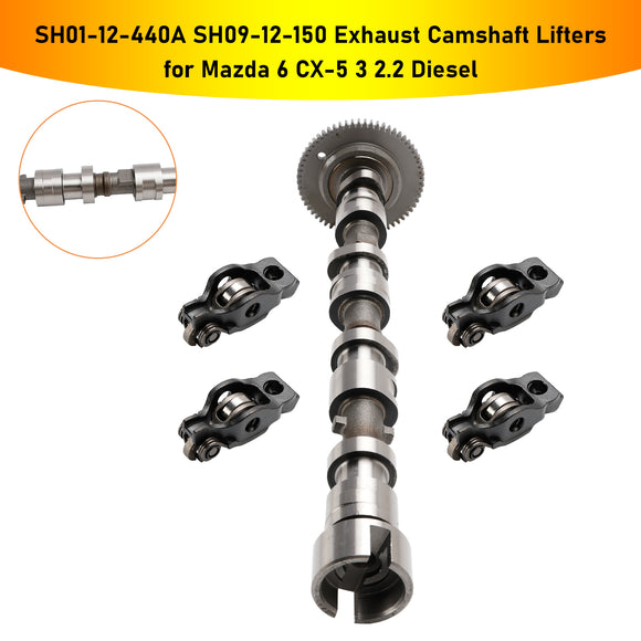 SH01-12-440A SH09-12-150 Exhaust Camshaft Lifters for Mazda 6 CX-5 3 2.2 Diesel