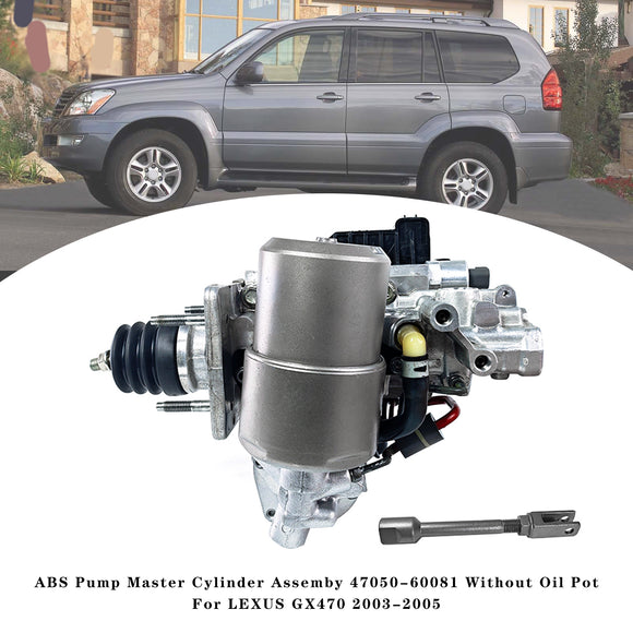 2005 Toyota 4RUNNER Actuator/Pump Assm ABS Pump Master Cylinder Assemby 4705060081 A930444 Generic