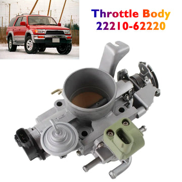 1996-1998 4 RUNNER 6 cylinder 5VZFE engine AT SR5 w/cruise control Throttle Body 22210-62220 22210-62230 Generic