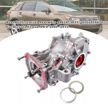 2009-2015 Toyota Venza AWD Rear Differential Assembly 4111058030 4111073011 Generic - 0