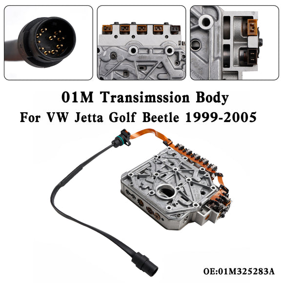 Auto Transmission Valve Body 01M325283A For VW Jetta Golf Beetle 1999-2005