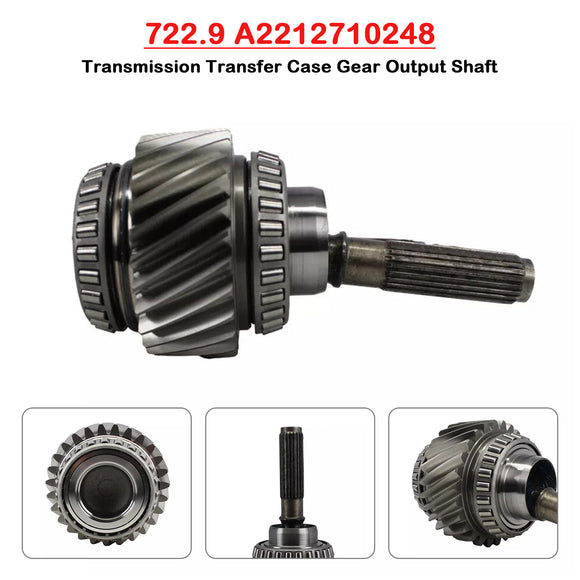 Mercedes Benz Transmission Transfer Case Gear Output Shaft 722.9 A2212710248 Generic