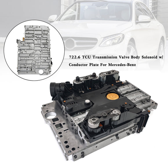 722.6 TCU Transmission Valve Body Solenoid w/Conductor Plate For Mercedes-Benz