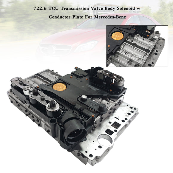 722.6 TCU Transmission Valve Body Solenoid w/Conductor Plate For Mercedes-Benz