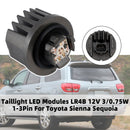 Taillight LED Modules LR4B 12V 3/0.75W 1-3Pin For Toyota Sienna Sequoia-2