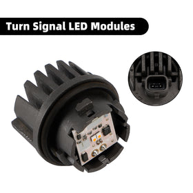 Turn Signal LED Modules LEDMK-07 13.5V 7.8W 7-2Pin For XINGYU - 0