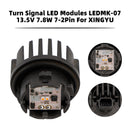 Turn Signal LED Modules LEDMK-07 13.5V 7.8W 7-2Pin For XINGYU-4