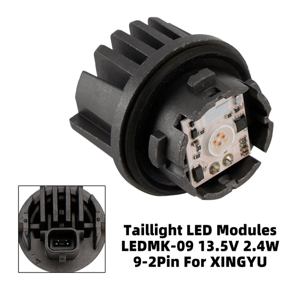 Taillight LED Modules LEDMK-09 13.5V 2.4W 9-2Pin For XINGYU