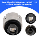 Turn Signal LED Modules LY5B 21212 12V 6W 11-2Pin For PHILIPS-6