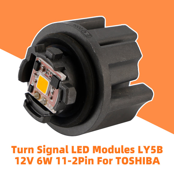 Turn Signal LED Modules LY5B 12V 6W 11-2Pin For TOSHIBA