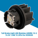 Tail Brake Light LED Modules LEDMK-15-2 13.5V 1.8W 15-2Pin For ICHIKOH-4