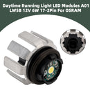OSRAM Daytime Running Light LED Modules A01 LW5B 12V 6W 17-2Pin-1