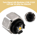 Turn Signal LED Modules LY5B 21222 12V 6W 18-2Pin For PHILIPS-6