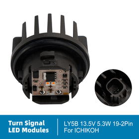 Turn Signal LED Modules LY5B 13.5V 5.3W 19-2Pin For ICHIKOH - 0