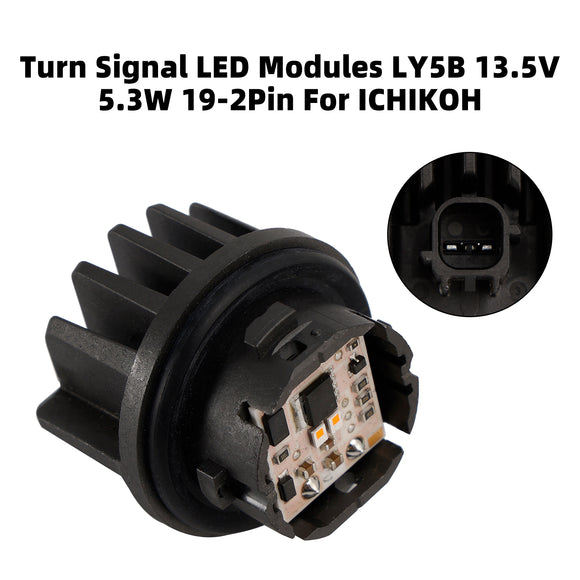 Turn Signal LED Modules LY5B 13.5V 5.3W 19-2Pin For ICHIKOH