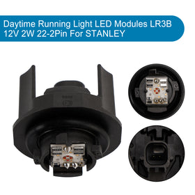 Daytime Running Light LED Modules LR3B 12V 2W 22-2Pin For STANLEY - 0