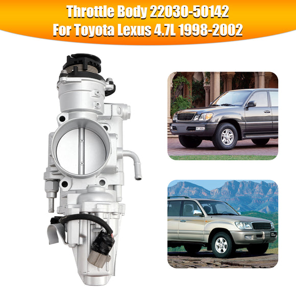 Throttle Body 22030-50142 For Toyota Land Cruiser Lexus LX470 4.7L 1998-2002