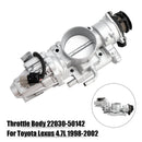 Throttle Body 22030-50142 For Toyota Land Cruiser Lexus LX470 4.7L 1998-2002-7