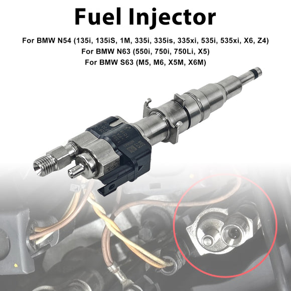 2011-2012 BMW 1 Series M Coupe Fuel Injector 1353756513 13537565138 Generic