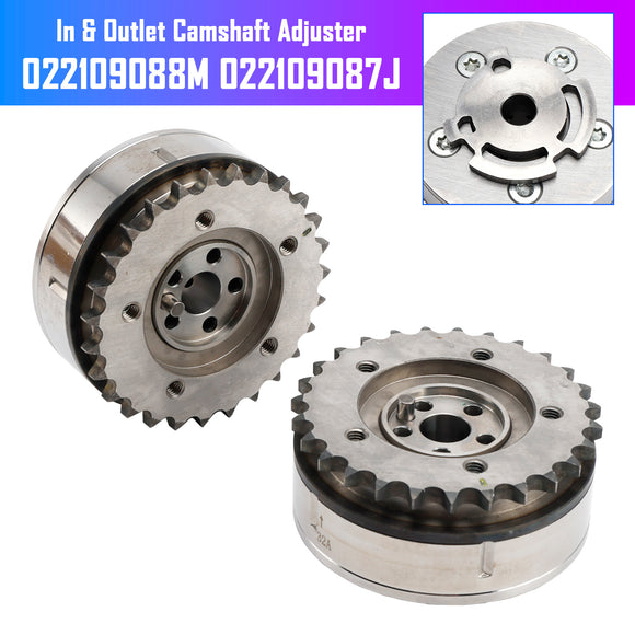 In & Outlet Camshaft Adjuster for VW Audi 2.8 3.2 V6 022109087J 022109088M