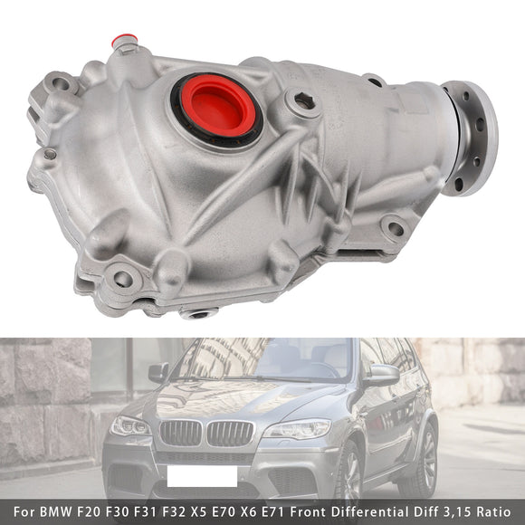 BMW F20 F30 F31 F32 X5 E70 X6 E71 Front Differential Diff 3,15 Ratio Front Differential 31507590899 7590898 Generic