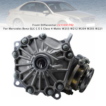 Front Differential 2213301702 For Mercedes Benz GLC C E S Class 4-Matic W253 W21 - 0