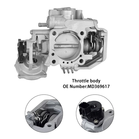 Mitsubishi Pajero Montero V63 V73 6G72 Throttle Body Assembly MD369617 Generic