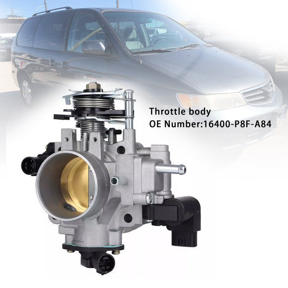 2002-2004 Honda Odyssey EX, EX-L, LX 3.5L V6 Gas Throttle Body 16400-P8F-A84 16400-P8F-A81 Generic