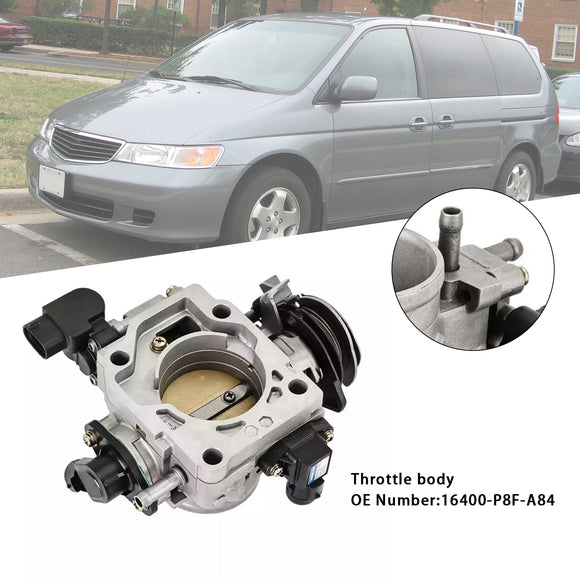 2002-2004 Honda Odyssey EX, EX-L, LX 3.5L V6 Gas Throttle Body 16400-P8F-A84 16400-P8F-A81 Generic