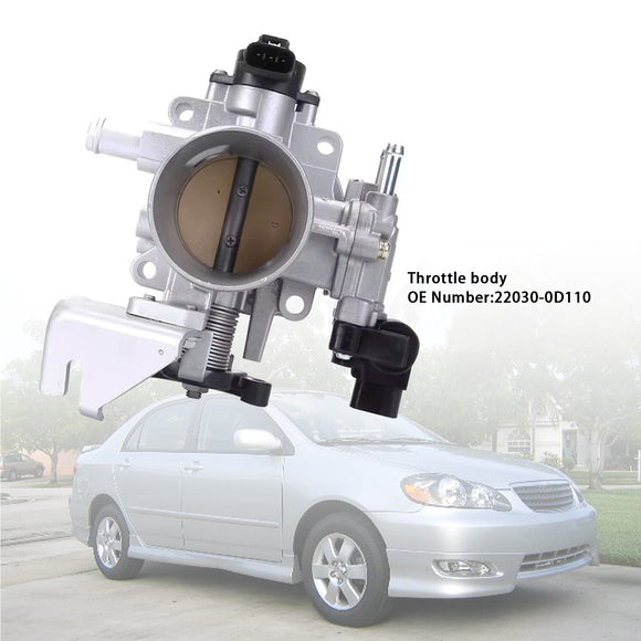 2003-2005 Toyota Matrix A/T 2WD XR Throttle Body Assembly 22030-0D110 Generic