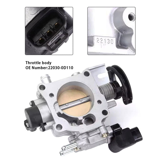 2003-2005 Toyota Matrix A/T 2WD XR Throttle Body Assembly 22030-0D110 Generic