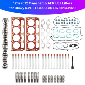 12629512 Camshaft & AFM LS7 Lifters for Chevy 6.2L LT Gen5 L86 L87 2014-2020 - 0