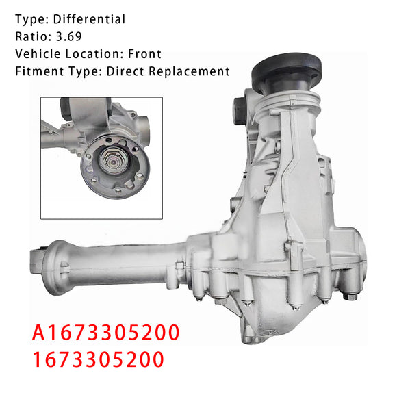 2021-2024 Benz GLE GLS W167 AMG 4MATIC Front Differential 3.69 Ratio 1673305200 A1673305200 Generic