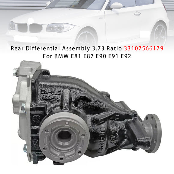 2004-2013 BMW E90 E91 E92 E93 3-Series Rear Differential Assembly 3.73 Ratio 33107524324 33107566179 Generic