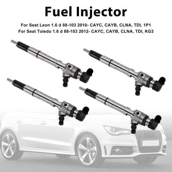 4PCS Fuel Injector 03L130277B Fit VW Caddy Fit Skoda Octavia 1.6 03L130277S