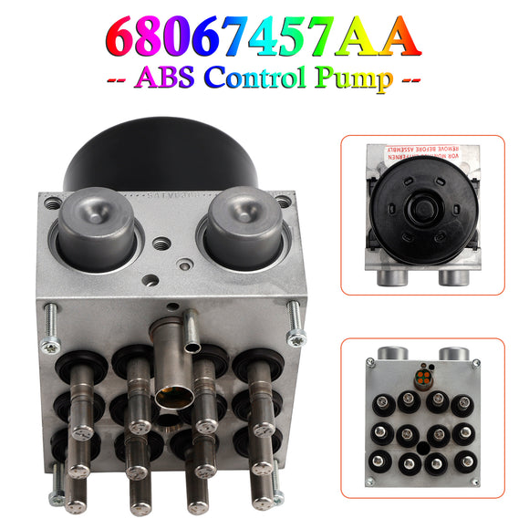 2010-2018 Jeep Wrangler ABS Control Pump 68067457AA 68003363AE Generic