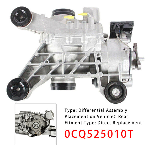 Rear Axle Gear Differential  0CQ525010T For VW SKODA AUDI SEAT AWD 4X4