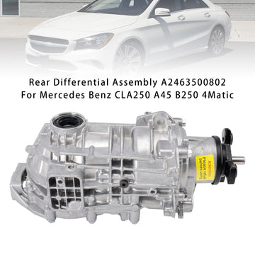 Rear Differential Assembly A2463500802 For Mercedes Benz CLA250 A45 B250 4Matic