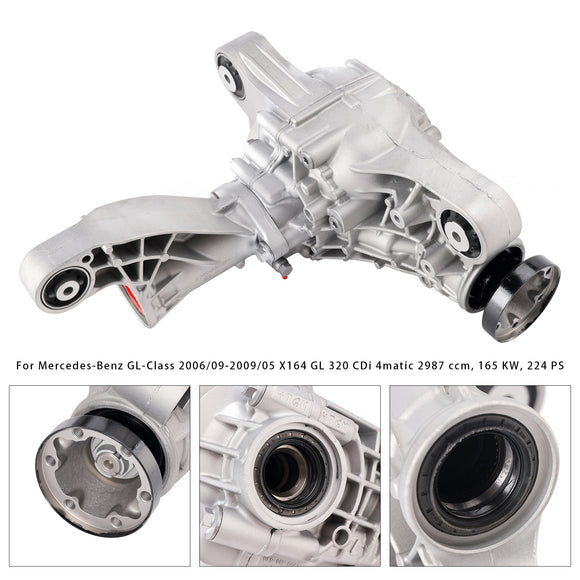 2006/09-2009/05 Mercedes-Benz GL-Class X164 GL 320 CDi 4matic 2987 ccm, 165 KW, 224 PS Differential Front Axle Gearbox 3.7 Ratio A1643302102 164330210280 Generic