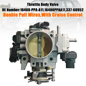 Double Pull Wires Throttle Body 16400-PPA-A11 For Honda CR-V 2.4L 2003-2005 - 0