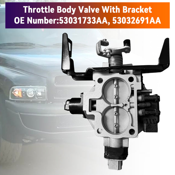 1998-2003 Dodge Durango 8 Cyl 5.2L, 8 Cyl 5.9L Throttle Body 53031733AA 53032691AA Generic