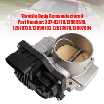 Throttle Body 12576729 For Buick LaCrosse Pontiac Grand Prix 3.8L 05-09 - 0
