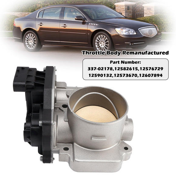 2007 Buick Lucerne CX, CXL 3.8L V6 - Gas Throttle Body 12576729 12607894 Generic