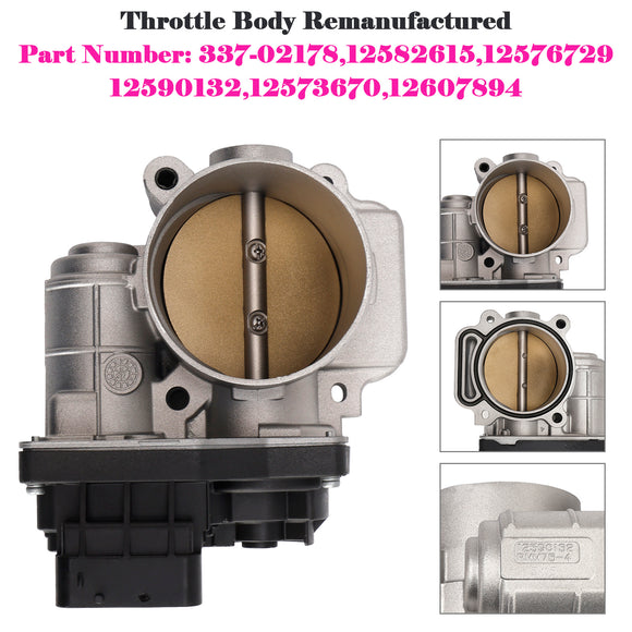 Throttle Body 12576729 For Buick LaCrosse Pontiac Grand Prix 3.8L 05-09