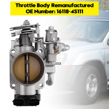 Throttle Body 16118-4S111 Fit For Nissan Frontier Xterra 3.3L 2000-2004 - 0