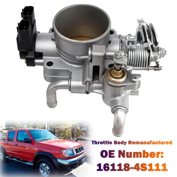Throttle Body 16118-4S111 Fit For Nissan Frontier Xterra 3.3L 2000-2004