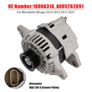 2014-2015 Mitsubishi Mirage Alternator 85A 6-Groove Pulley 1800A316 A5TG2691ZT Generic-8