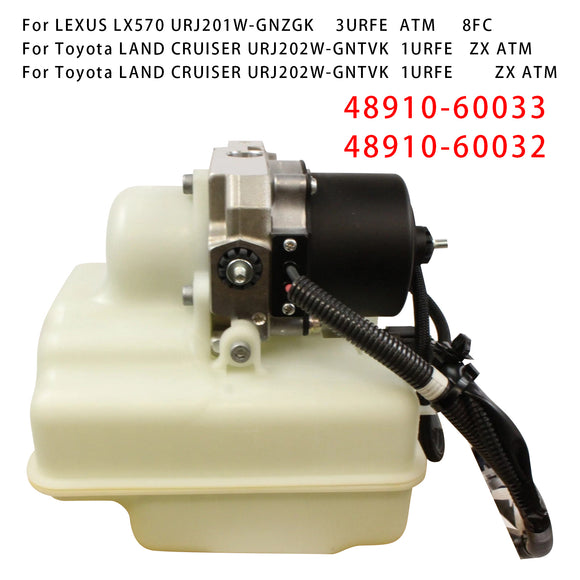 Toyota LAND CRUISER URJ202W-GNTVK 1URFE ZX ATM Height Control Pump & Motor 48910-60033 48910-60032 Generic