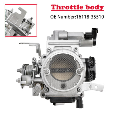 1998-2002 Nissan FrontierXE SE 4 Cyl 2.4L Throttle Body 16118-3S510 Generic - 0