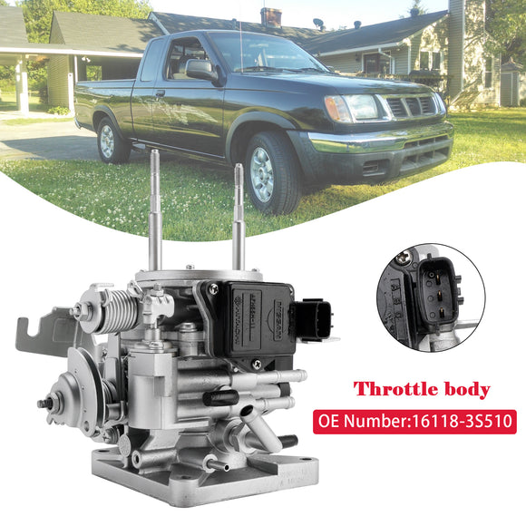 1998-2002 Nissan FrontierXE SE 4 Cyl 2.4L Throttle Body 16118-3S510 Generic